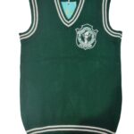 Green Sweater Sleeve Less  (D.P.S Budgam)